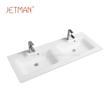 Clean shape wash basins double sink bathroom